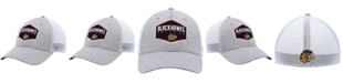 '47 Brand Men's Gray Chicago Blackhawks Hitch Contender Flex Hat